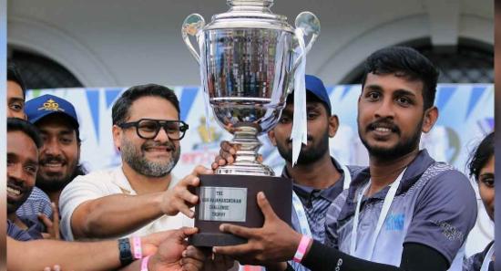 CMG Cricket League 2025 ශූරතාව Blue Fire කණ්ඩායමට